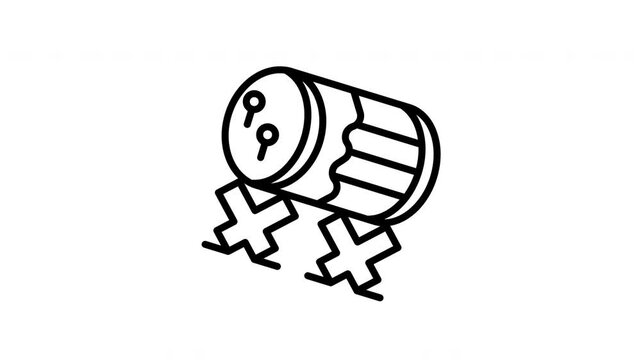 bedug icon motion graphic