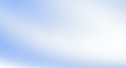 Minimalist Pastel Blue Gradient Fading to White