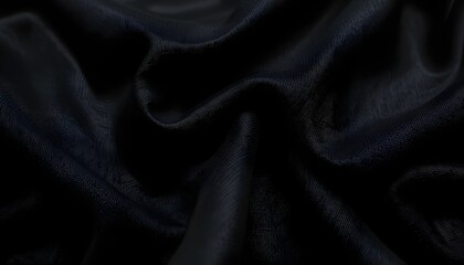 Fototapeta premium black fabric texture background
