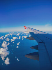 view from airplane