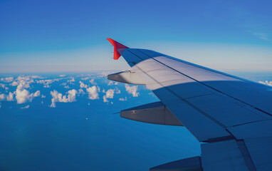 view from airplane
