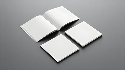 white gift box with ribbon