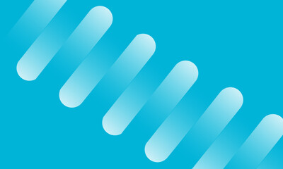 Aqua Diagonal Soft Bars — Minimal gradient background with rounded diagonal bars and soft shadow transitions; ideal for corporate banners, UI headers, and presentations.