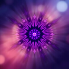 abstract background with purple flowers