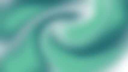 A smooth abstract gradient background featuring soft fluid swirls in calming shades of teal and aqua green creating a serene and modern visual effect