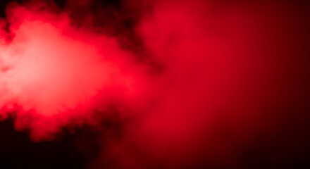 Dramatic Red Smoke Effect for Creative Projects and Visual Design
