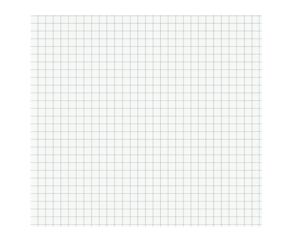White paper with vertical black lines, isolated on transparent background