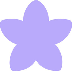 a japan style single flower design in bright neon color