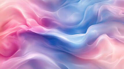 Obraz premium Soft Pastel Background with Flowing Textures and Gentle Waves
