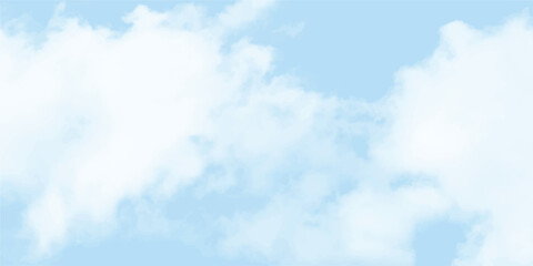 white cloud on blue sky Fantastic soft white clouds 