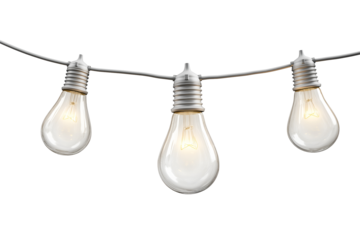 Warm string lights create inviting ambiance for outdoor celebrations and cozy evening gatherings