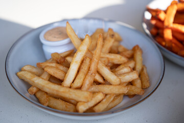 food, fries, french, potato, meal