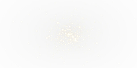 Magical festive particles in transparent PNG format, perfect for holiday overlay effects in your...