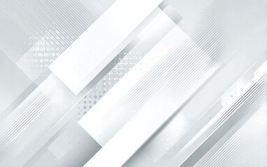 Obraz premium Abstract composition with geometric shapes, gradients, and subtle textures in shades of grey