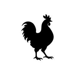 rooster vector illustration