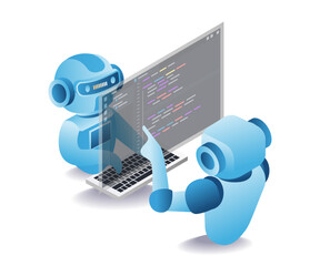 Automation robot building software application design