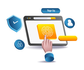 Biometric Protection and Safe Access Concept