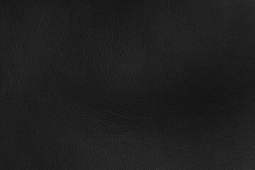 Black leather texture close up surface.