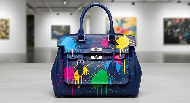 Handbag Art - A Colorful Splash of Style in Gallery.