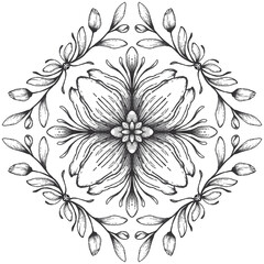 abstract floral background