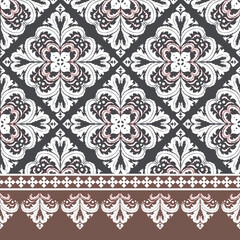 seamless damask pattern