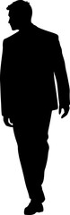 Design of fashion elegant man