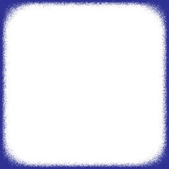 Fototapeta premium Grunge Border Frame Texture with Rough Edge Effect on Transparent Background.