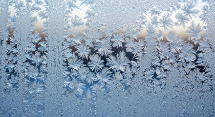 Frozen Delights Winter's Icy Floral Art on Glass