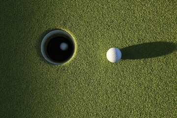 Modern golf concept featuring dynamic motion, neon lighting effects, and artistic double exposure visuals. Perfect for sports advertising, posters, social media, and creative design projects. This ima