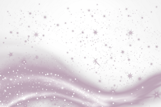 Soft pink and white abstract background with sparkling stars and flowing waves, creating a dreamy atmosphere perfect for design and creative projects with copy space