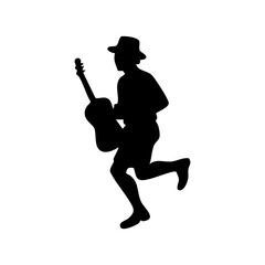 Oktoberfest silhouette oompa lompah