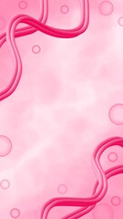 aesthetic pink wallpaper background illustration	