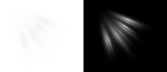 Yellow sunlight flare ray overlay warm glow PNG.