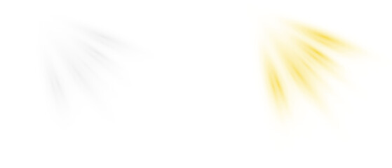 PNG transparent sunlight lens flare effect with soft white beams, realistic light transition...