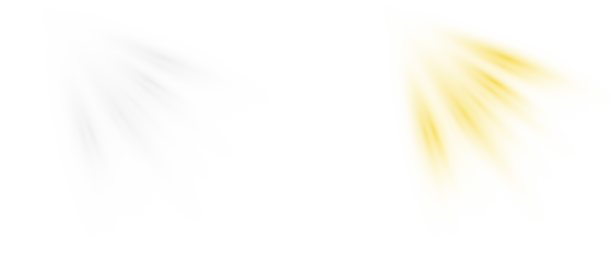 PNG transparent sunlight lens flare effect with soft white beams, realistic light transition overlay for sun ray glow and illumination design.