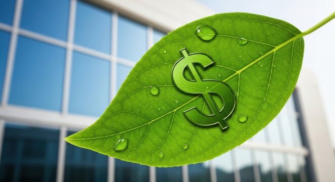 Green Finance and Sustainable Investing: A Symbol of Eco-Friendly Financial Growth - Powered by Adobe