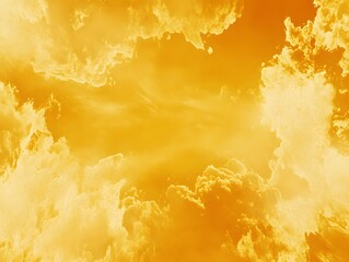 Ethereal golden clouds background with soft textures for fantasy or dreamlike visuals.