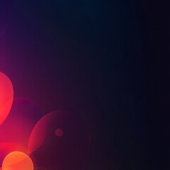 Abstract cosmic purple and orange circles glowing background space, science concept