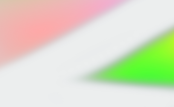 Abstract gradient shapes with dark tones and vibrant accents overlaying black