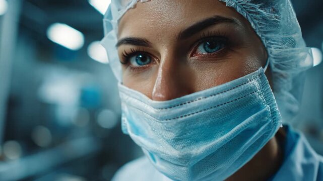 A professional in a factory, a scene of legal commodity production and export governance.