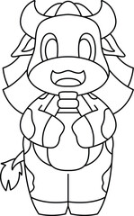 Cat Bride Veil Wedding Animal Vector Graphic Art Illstration