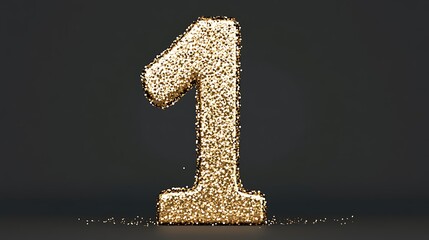 Golden Dust, Number One: 3D Render