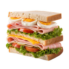 Classic Triple-Decker Club Sandwich