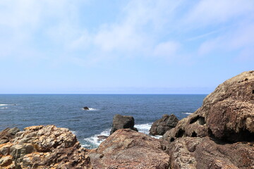 日御碕から望む海の風景