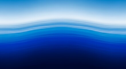 Abstract water background with vibrant shades of blue and smooth wave patterns