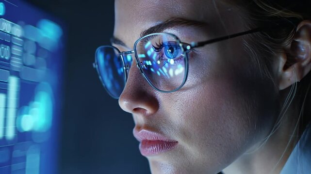 Environmental Auditing, futuristic eco-audit lab with holographic checklists ensuring transparency in industries.