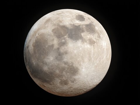 High-resolution image depicting a celestial sphere illuminated against a stark, black void background