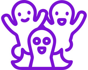 halloween party vector icon