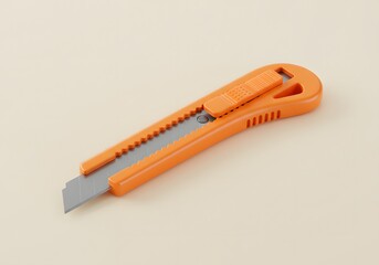 Fototapeta premium Orange Box Cutter Utility Knife