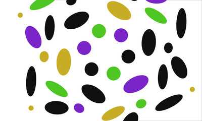 seamless pattern with easter eggs vector illustration